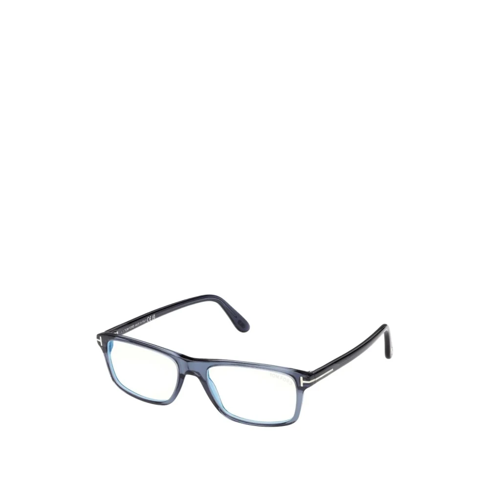 Tom Ford Men's Blue Glasses, 53 Mm, Optical Frame