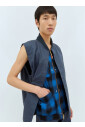 gilet-crewneck-en-twill-avec-poches