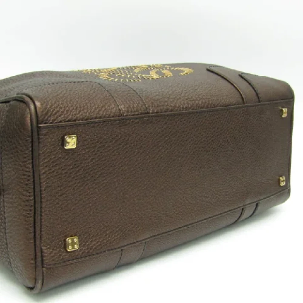 Loewe Pre-owned Leather handbags Brown Dames