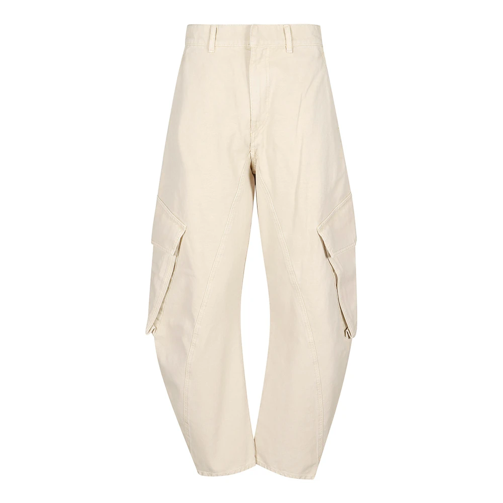 JW Anderson Tapered Trousers White Dames