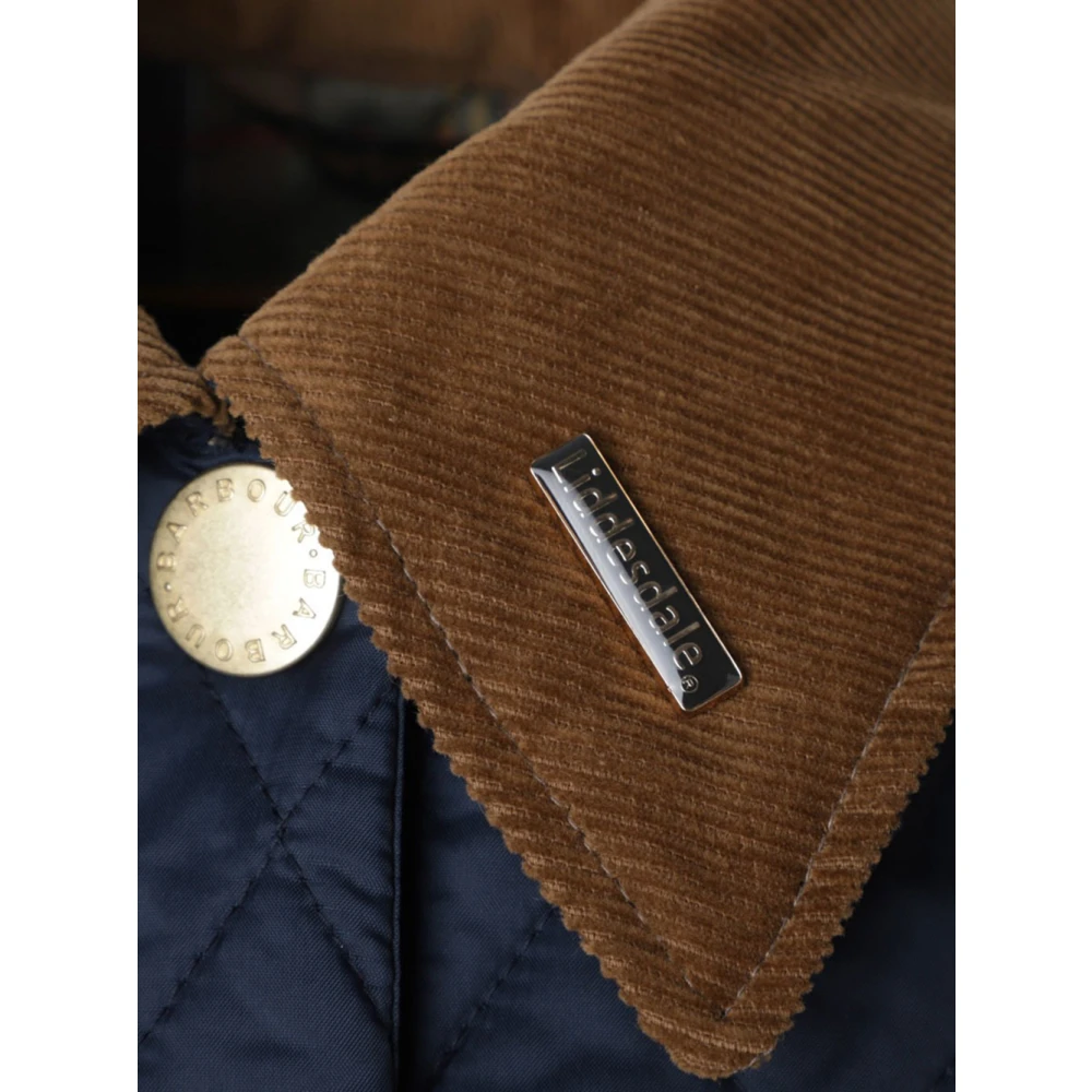 Barbour Polyester Jas voor Stijlvolle Outfits Blue Dames