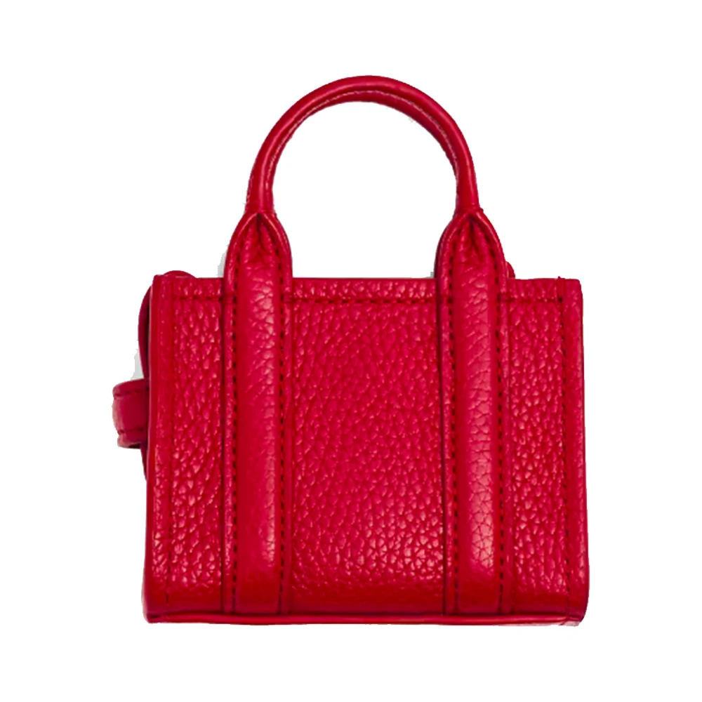 Marc Jacobs Rode Leren Tote Tas Red Dames