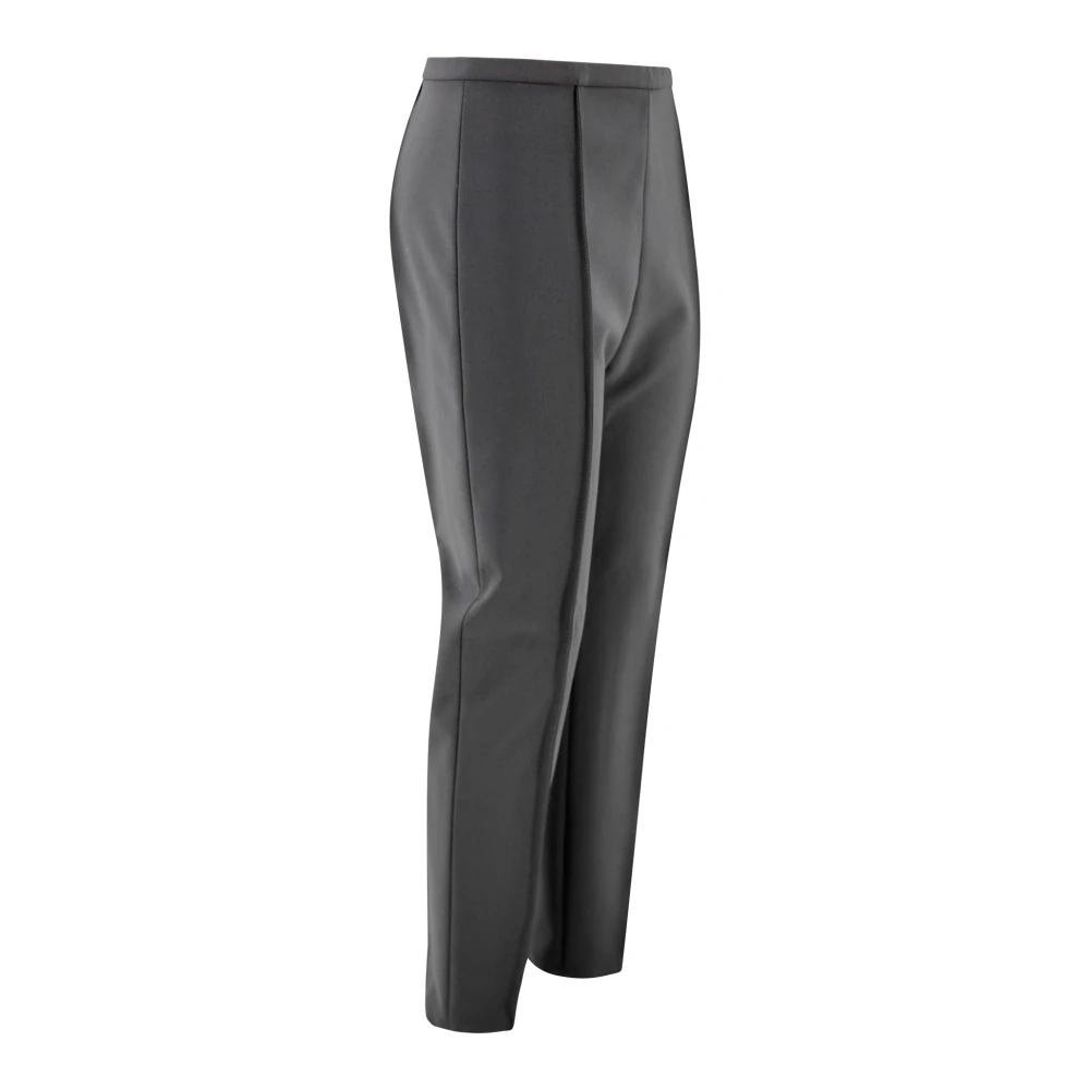 Philosophy di Lorenzo Serafini Grijze Scuba Jersey Broek met Naaddetail Gray Dames