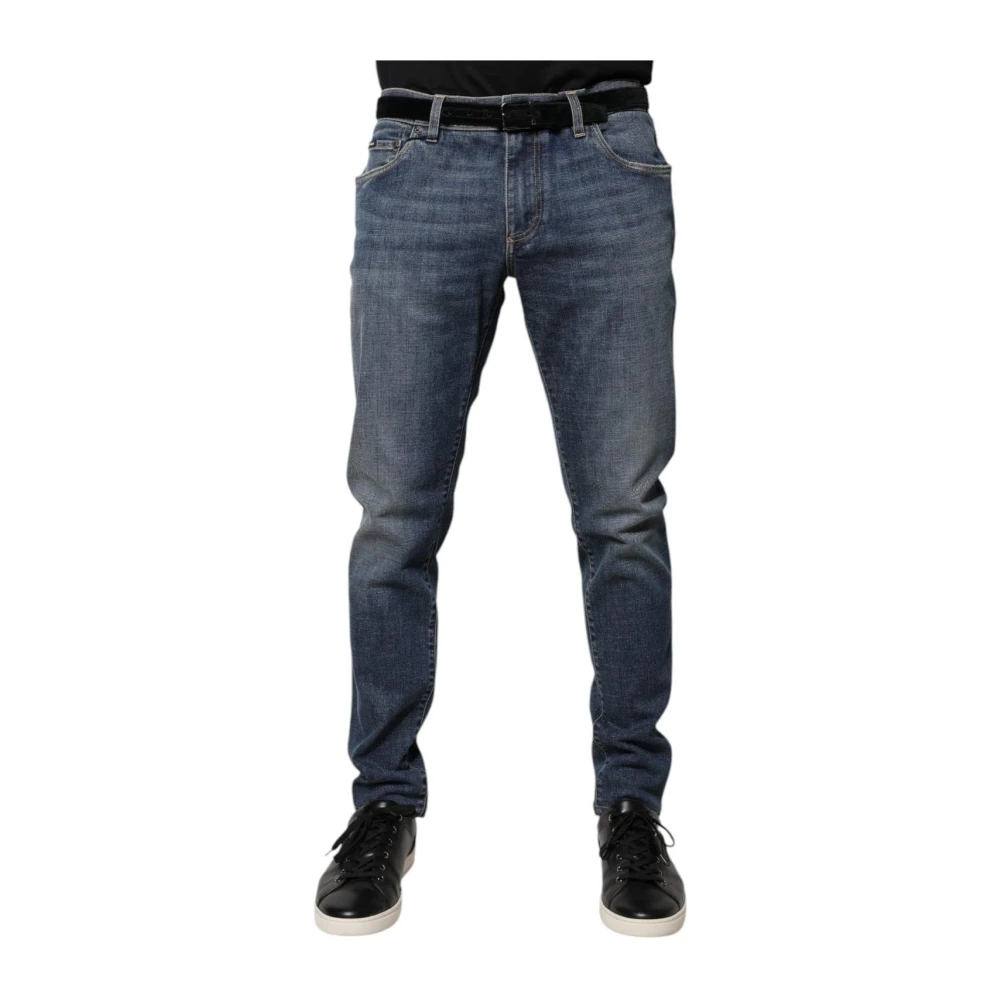 Dolce & Gabbana Men's Blue Classic Style Skinny Denim Jeans