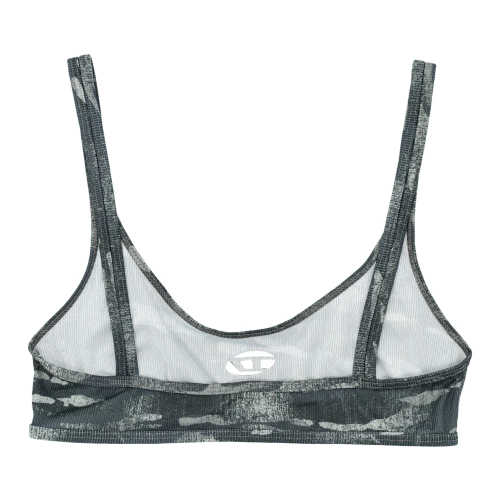 Diesel Grijze Bra Top Comfort Stijl Gray Dames