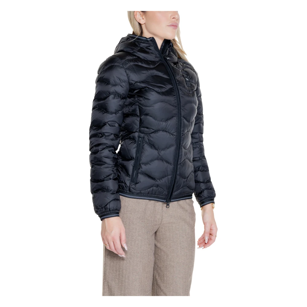Blauer Damesjassen en Mantels Collectie White Dames
