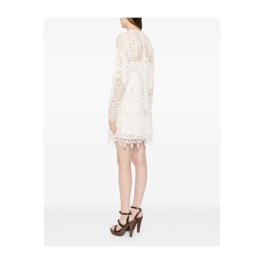 Ulla Johnson Witte Jurk Aw24 Damesmode White Dames