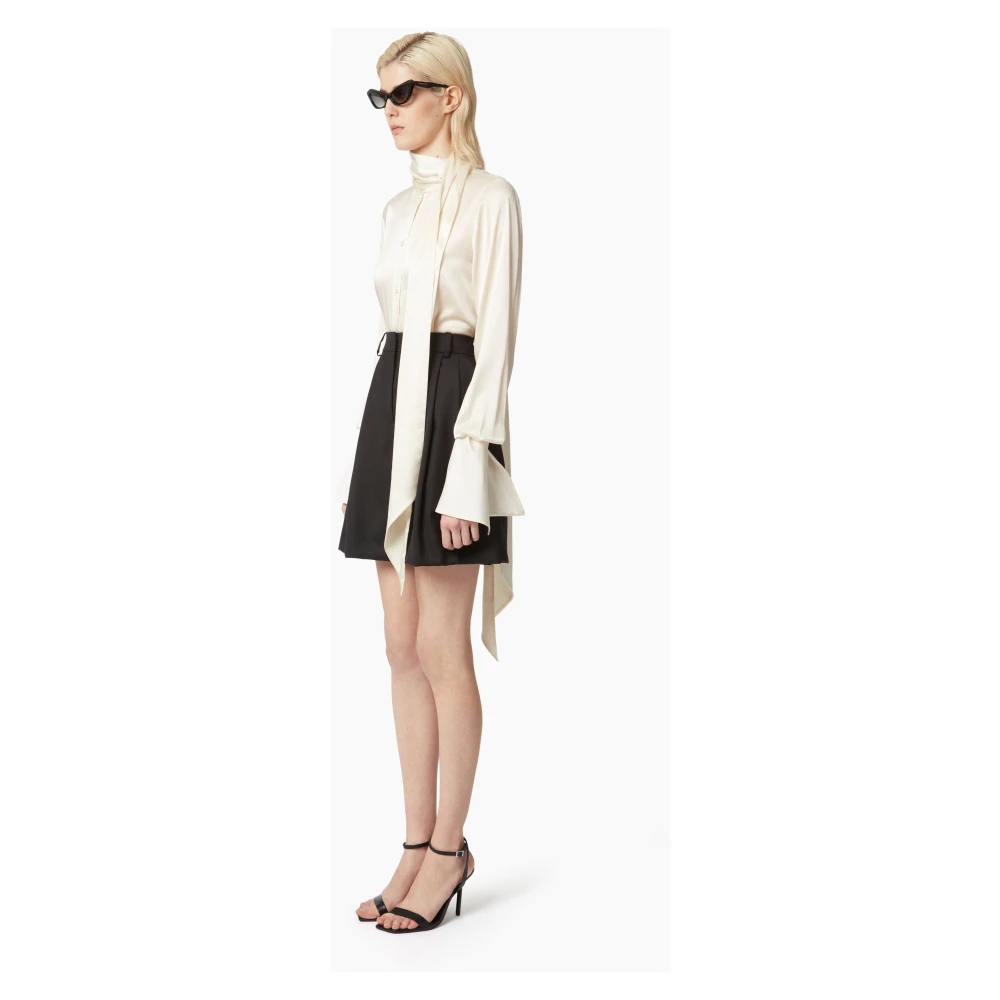 Nina Ricci Satin Lavaliere White Dames