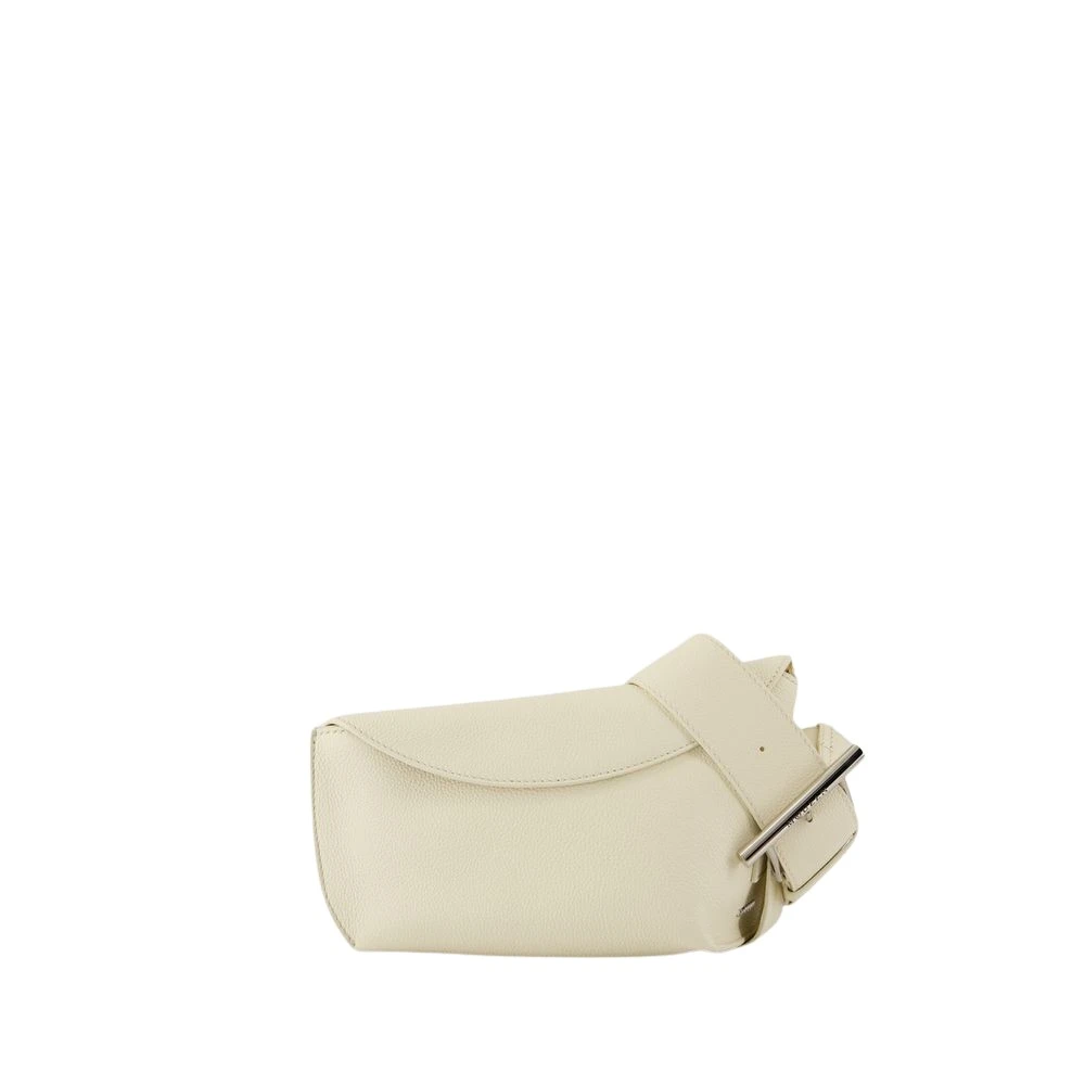 Alexander Mcqueen Women's Beige Cross Body Bags, One Size, Cream Leather Sling Bag With Shoulder Strap