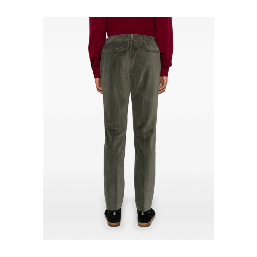 Circolo 1901 Groene Corduroy Trekkoord Broek Green Heren
