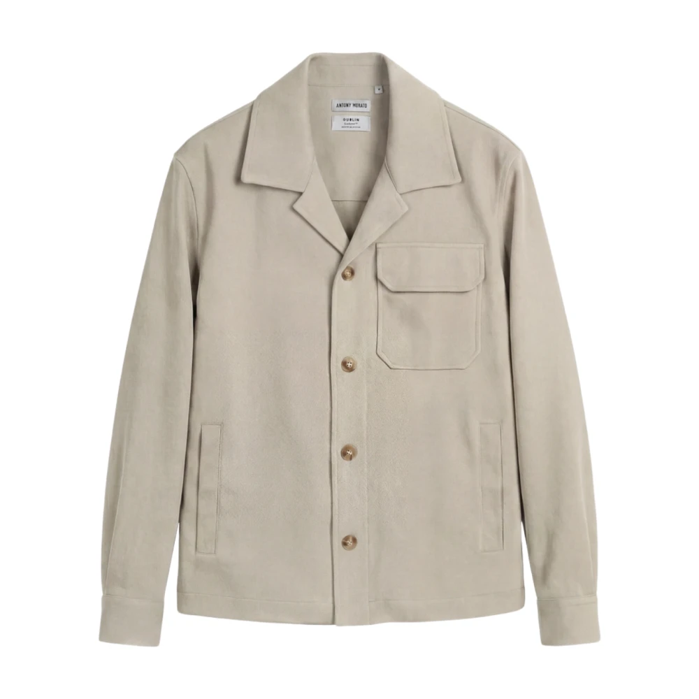 Antony Morato Hombre Beige - Dublin Regular Fit Shirt - Jackets - L - Dublin Regular Fit Shirt