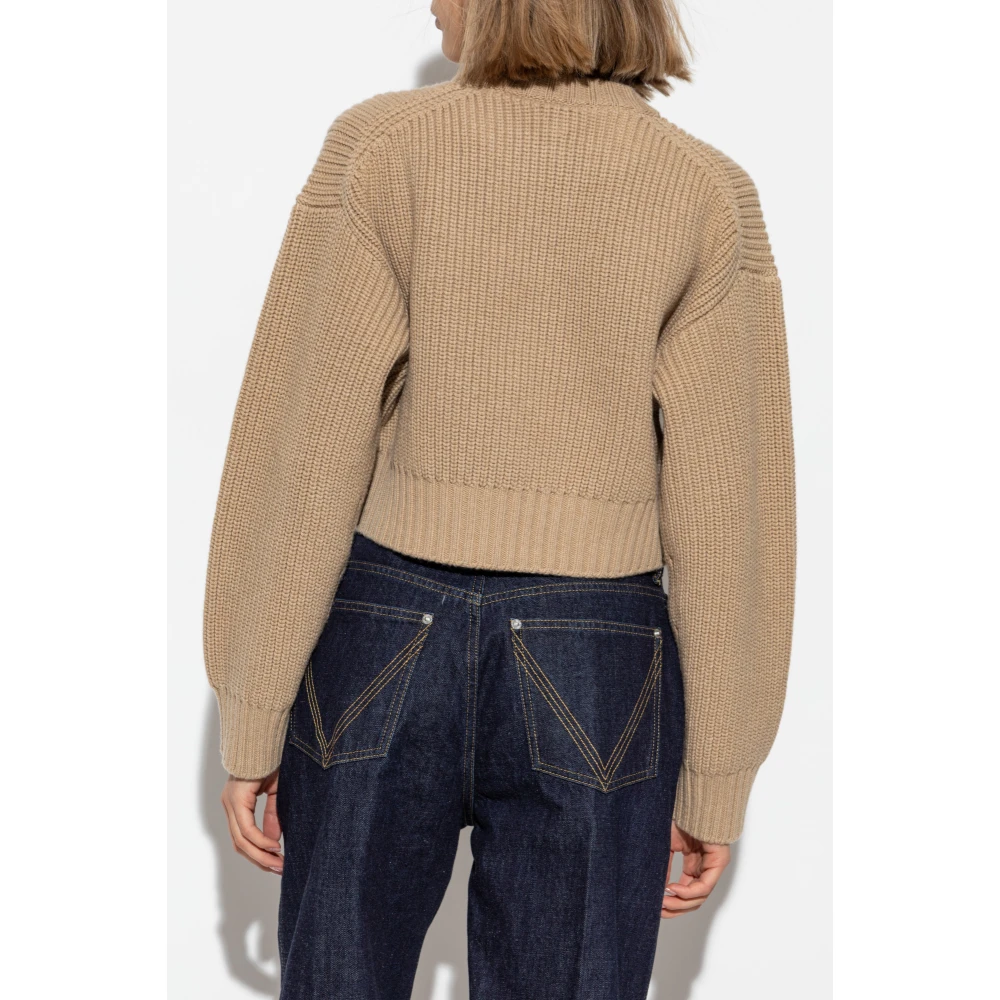 Bottega Veneta Wollen trui Beige Dames