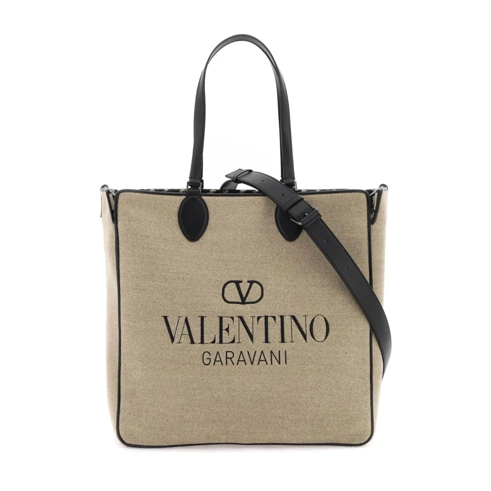 Valentino Garavani Iconographe Reversible Tote Bag Beige Dames