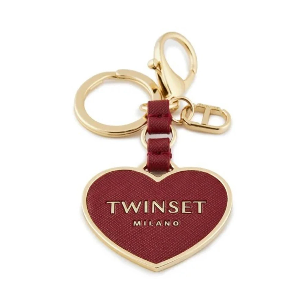 Twinset Metalen Mode Oorbellen Red Dames