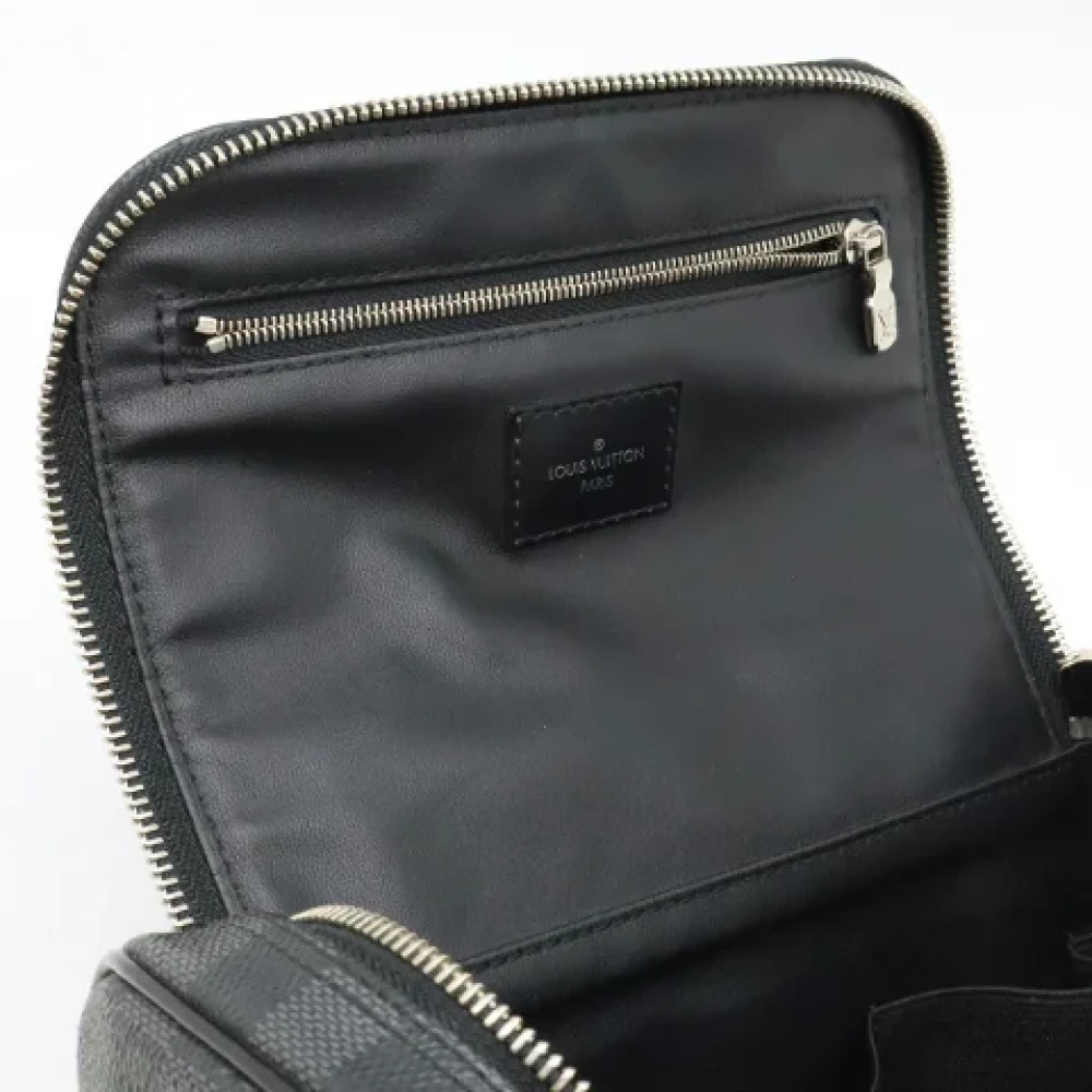 Louis Vuitton Vintage Pre-owned Canvas clutches Black Dames