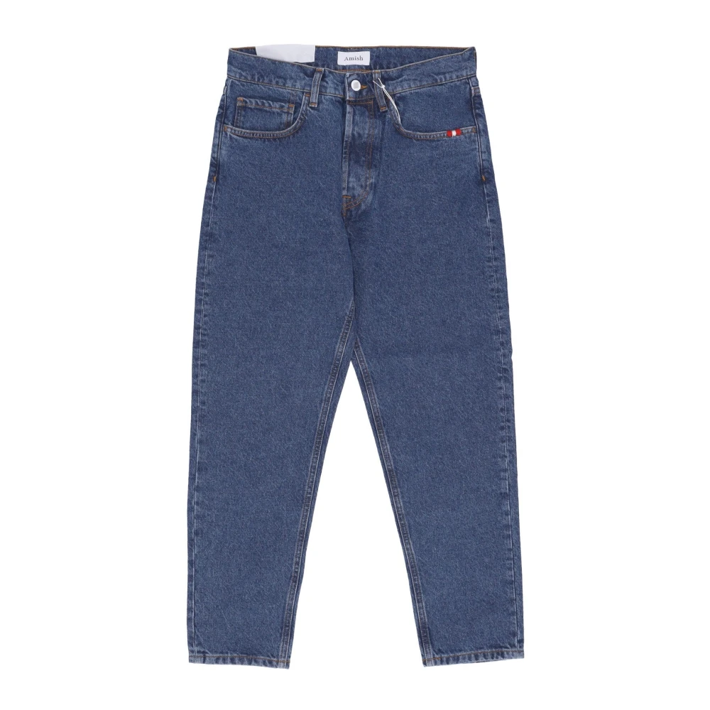 Amish Homme Bleu - Stone Wash Slim Fit Denim Jeans - Jeans - Taille: W36