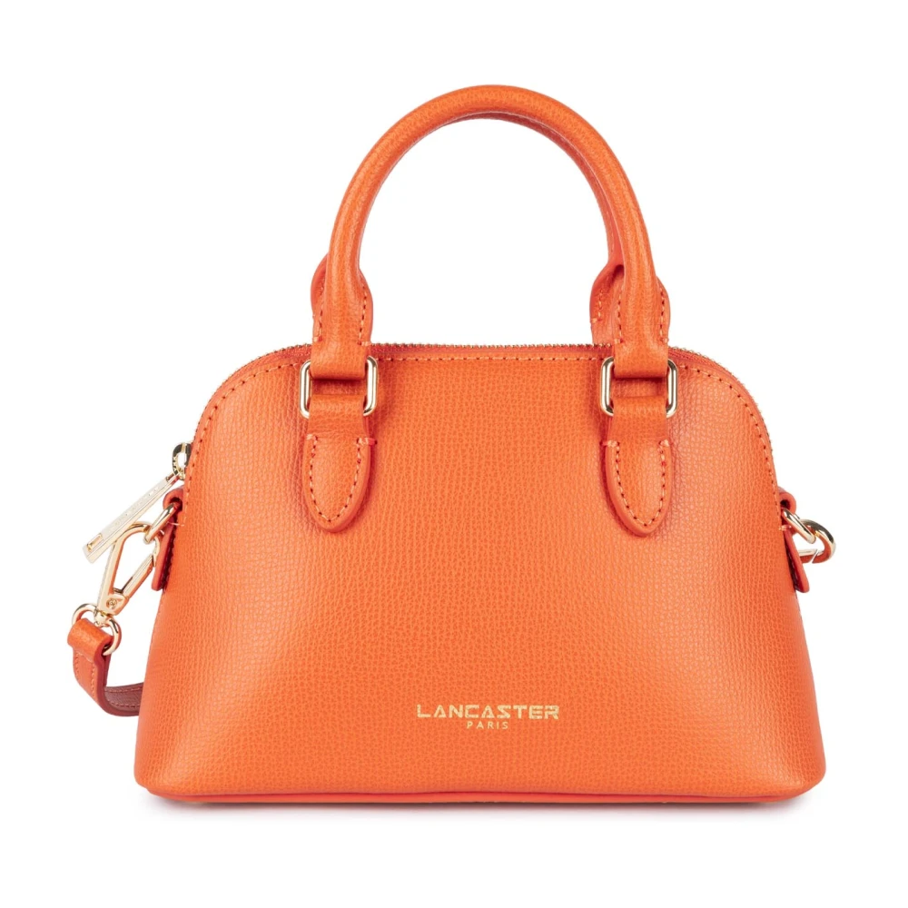 Lancaster Orange Handbags, Female, One Size, Zipped Half Moon Bag Sierra Jia