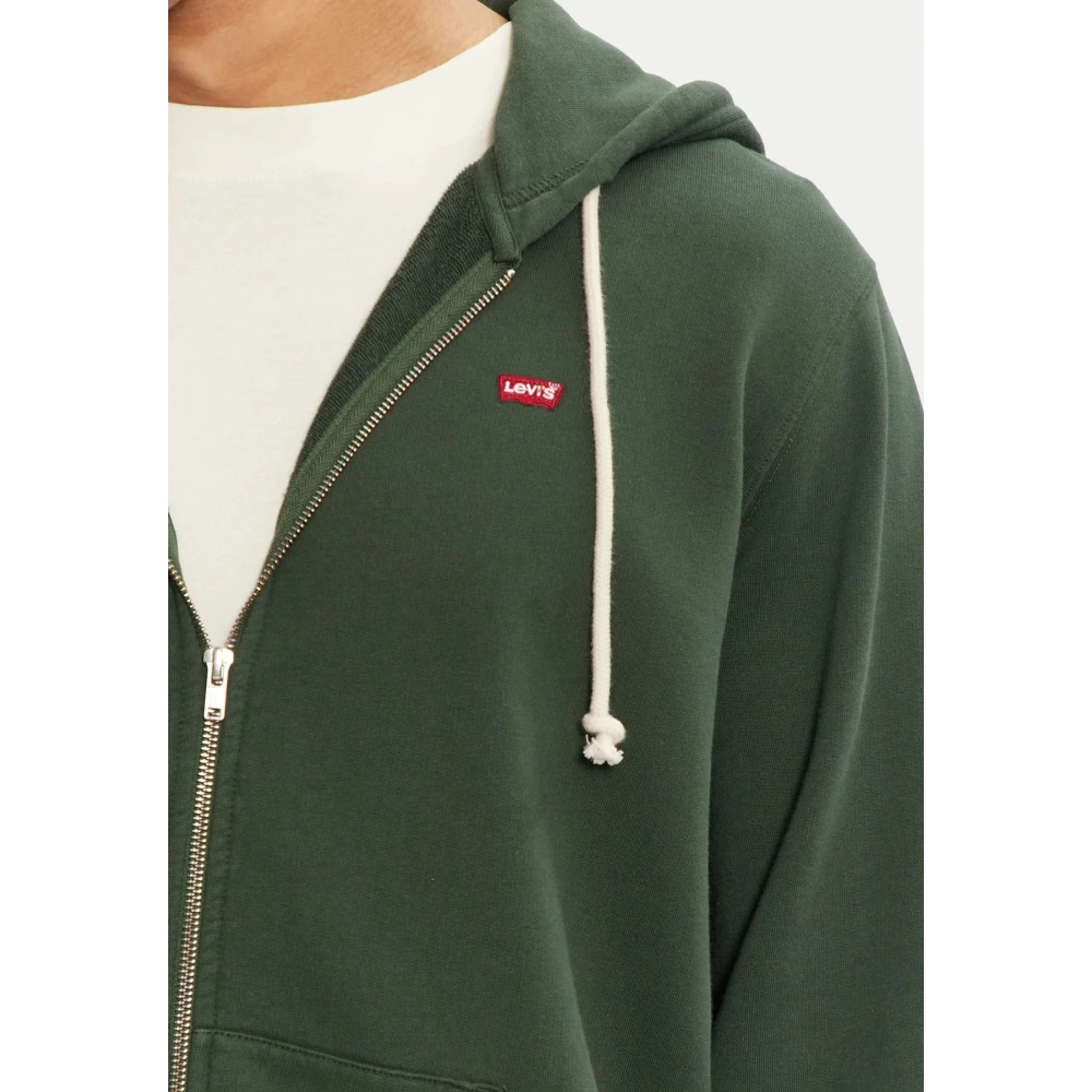 Levi's Sweatshirt Mannen THE Original Housemark Green Heren