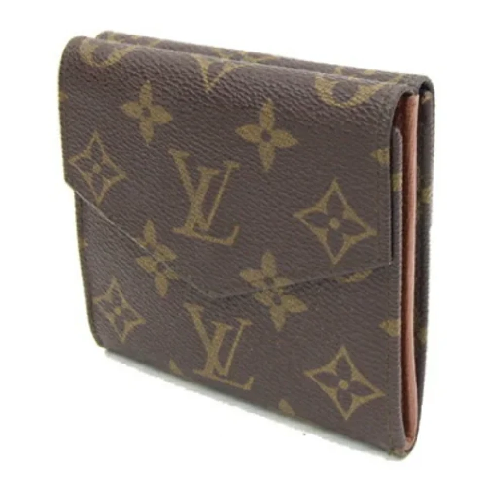 Louis Vuitton Vintage Pre-owned Canvas wallets Brown Dames