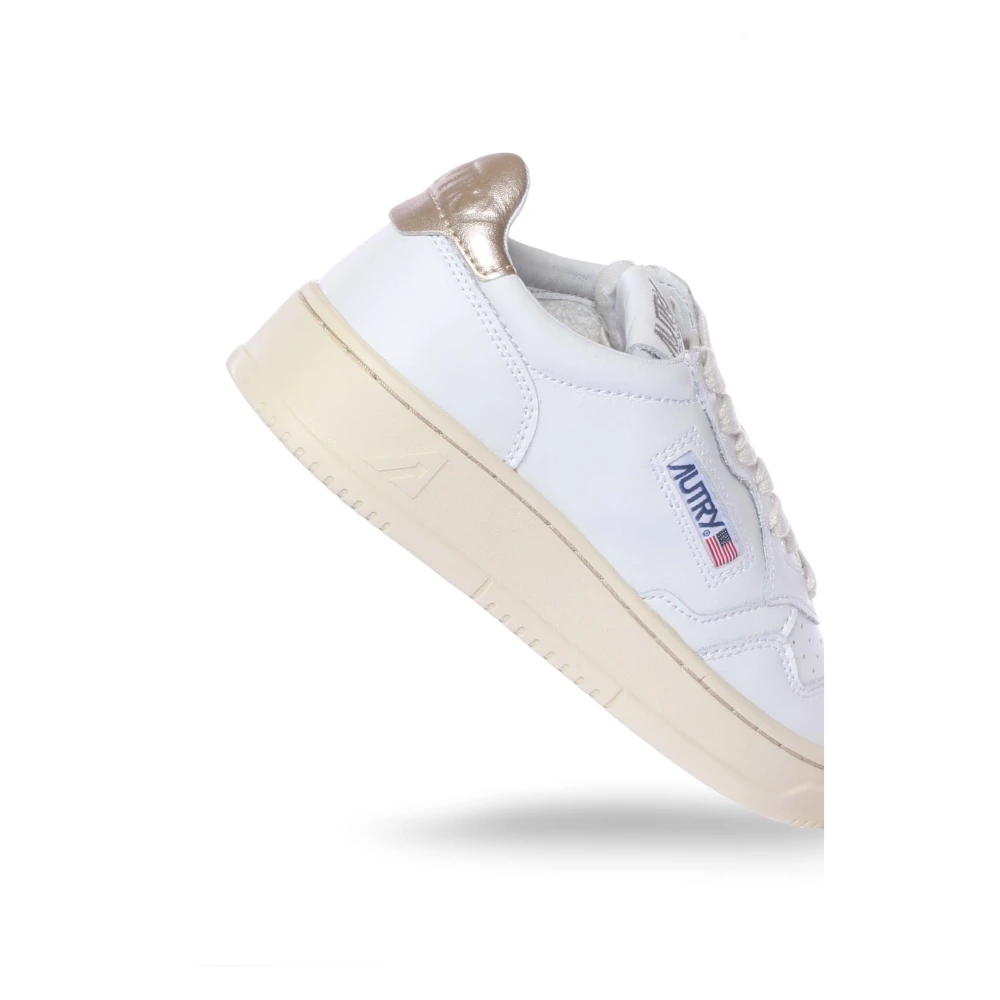 Autry Gouden Tab Sneakers White Dames