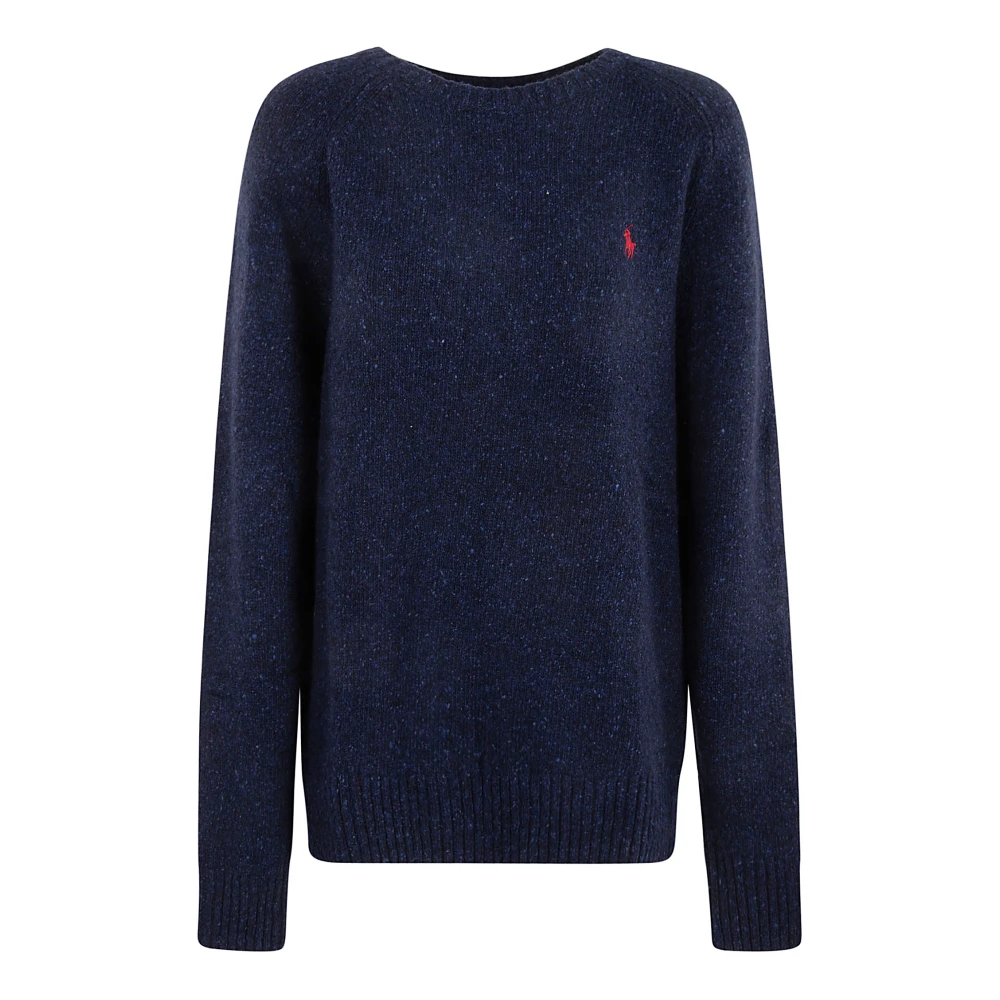 Ralph Lauren Rondgebreide trui met ronde hals Blue Heren