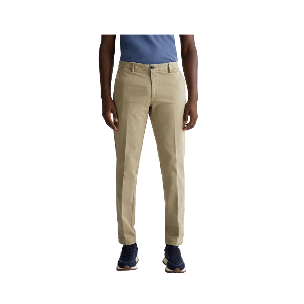 Liu Jo Beige Slim Fit Broek Beige Heren