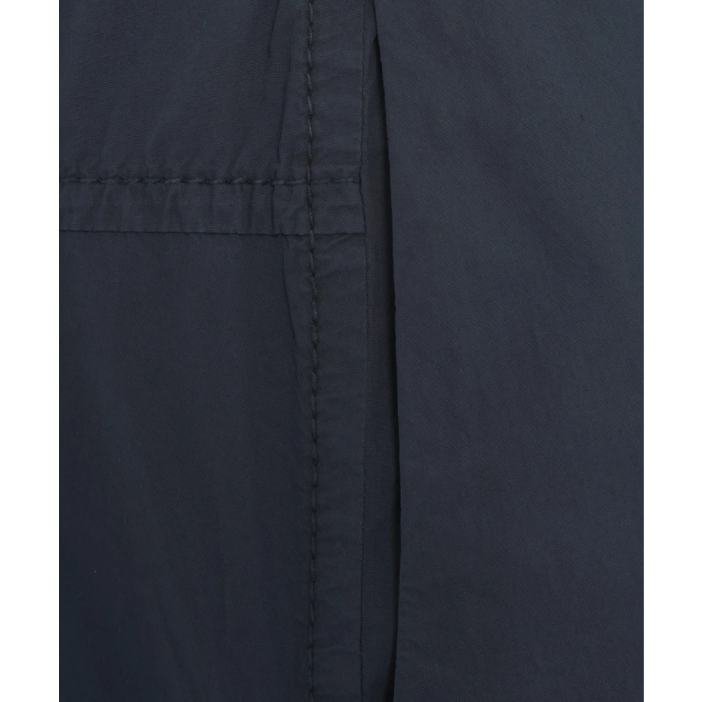 Transit Stijlvolle Blauwe Broek Elastische Taille Blue Heren
