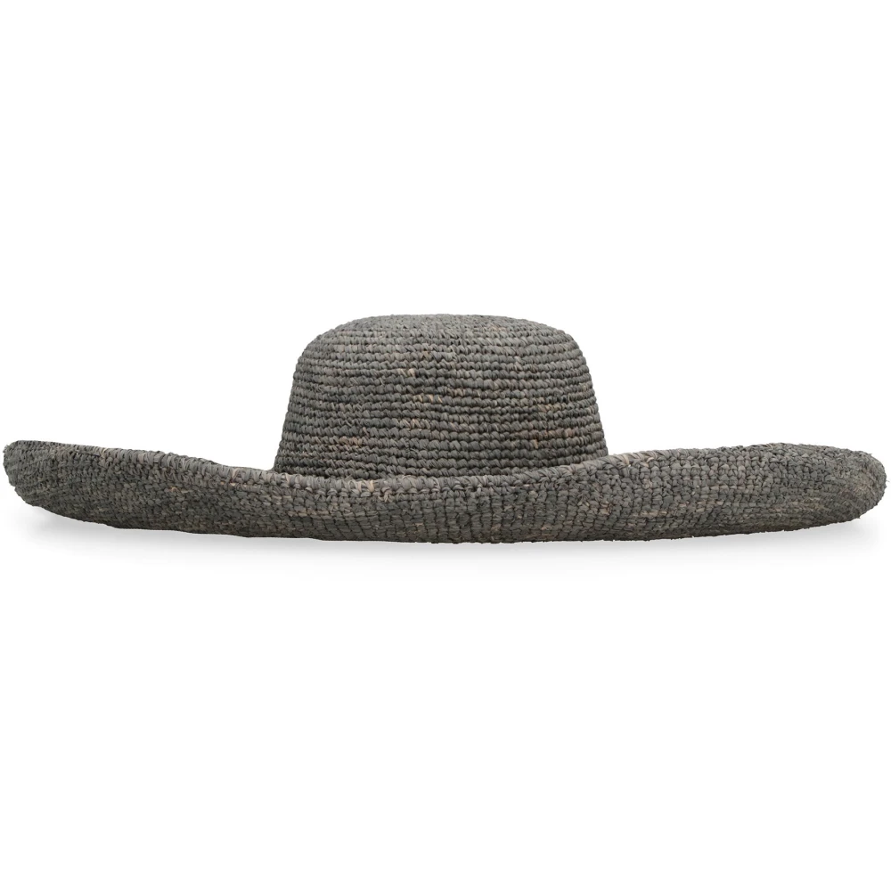 Ibeliv Handgemaakte Izy-strohoed Gray Dames