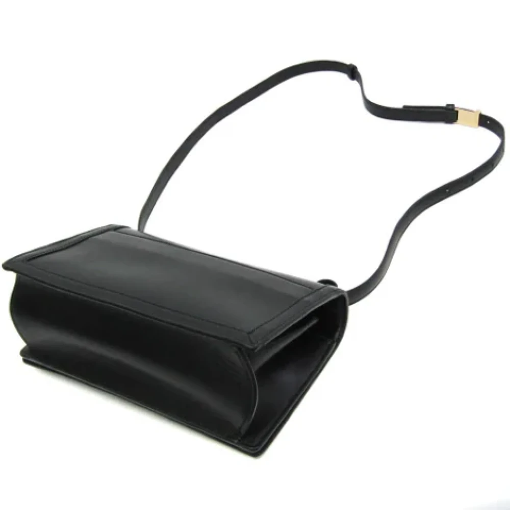 Loewe Pre-owned Leather shoulder-bags Black Dames