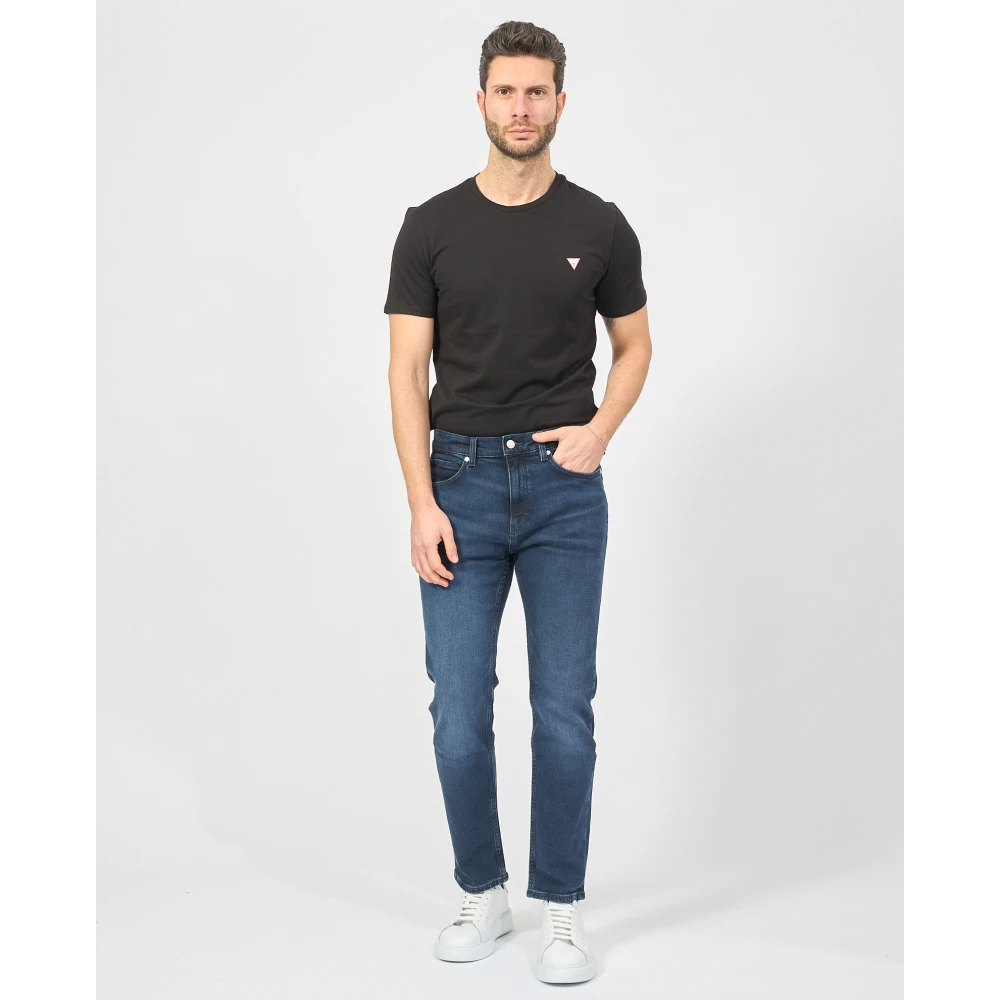 Hugo Boss Moderne Blauwe Denim Jeans Blue Heren