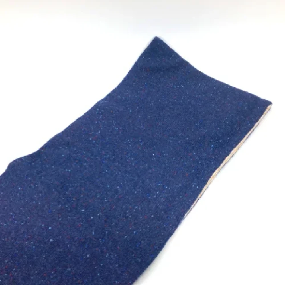Louis Vuitton Vintage Pre-owned Fabric scarves Blue Dames