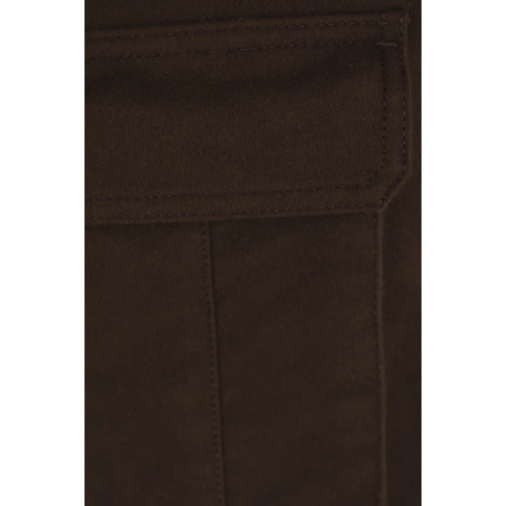 Namacheko Bruine Katoenen Jas met Metalen Studs Brown Heren