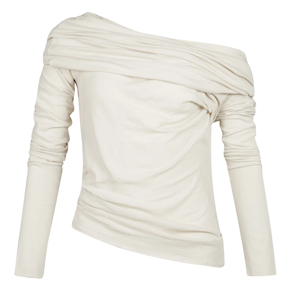 Entire Studios Stijlvolle Bound Top Beige Dames