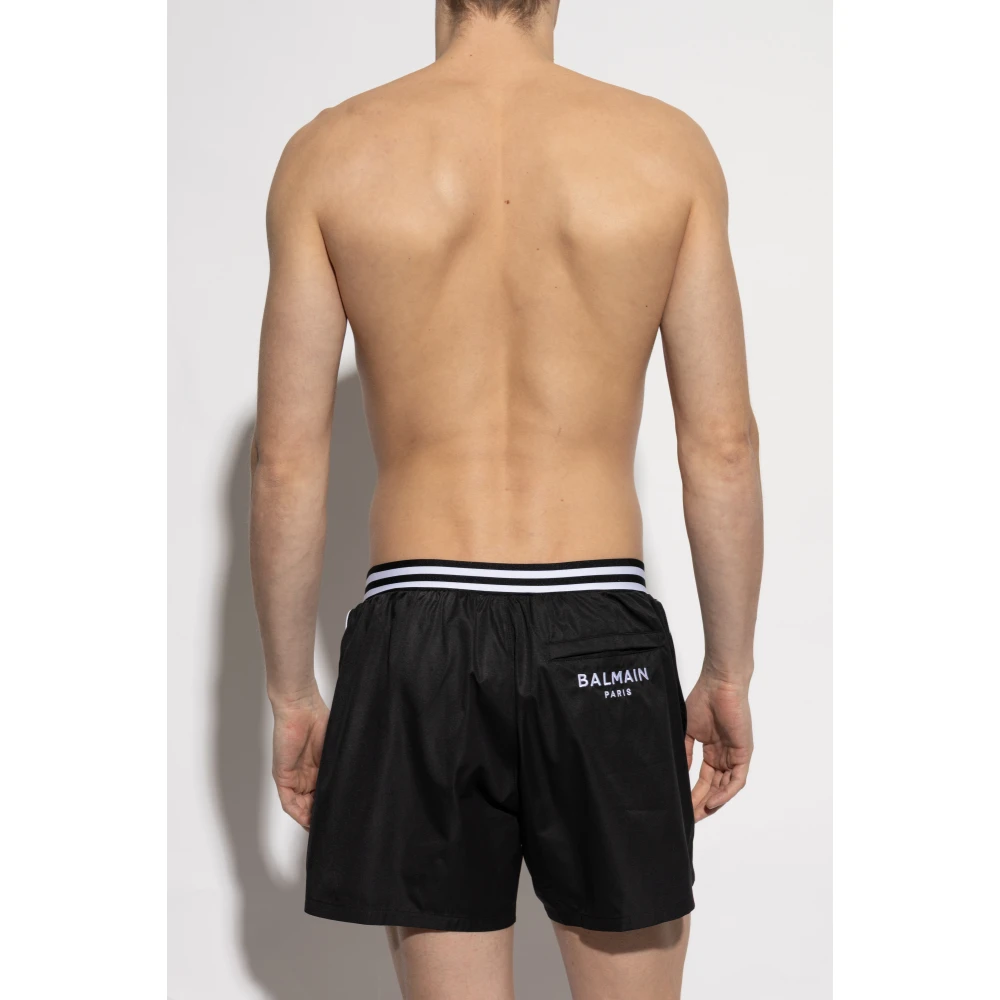 Balmain Zwembroek Black Heren