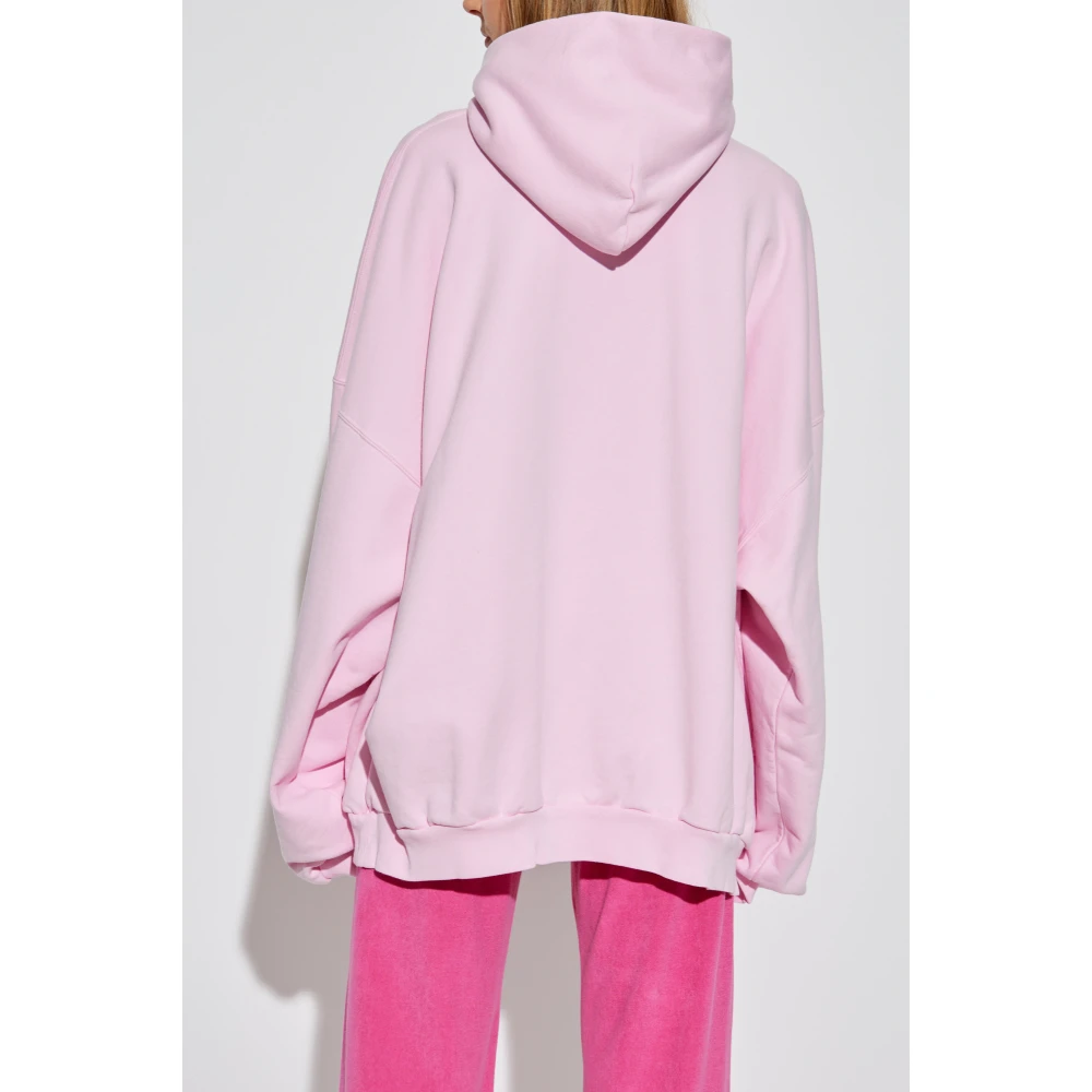 Balenciaga Oversize Hoodie Pink Dames
