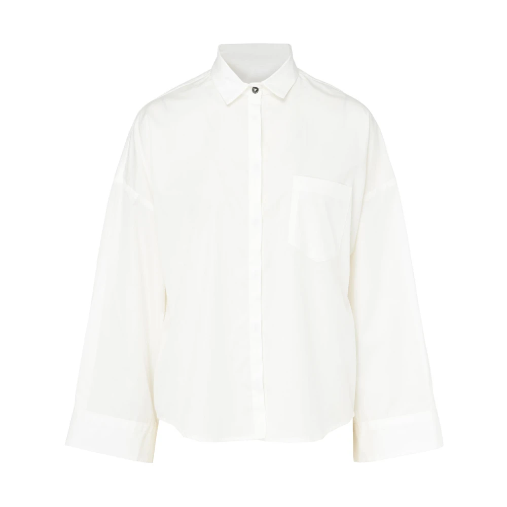 Nine In The Morning Amanda Dameshemd in Rood White Dames