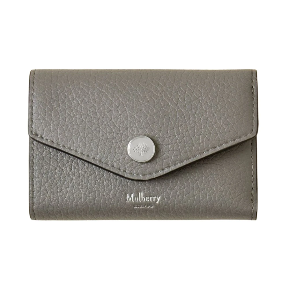 Mulberry Folded Multi-card Wallet Grå Dam