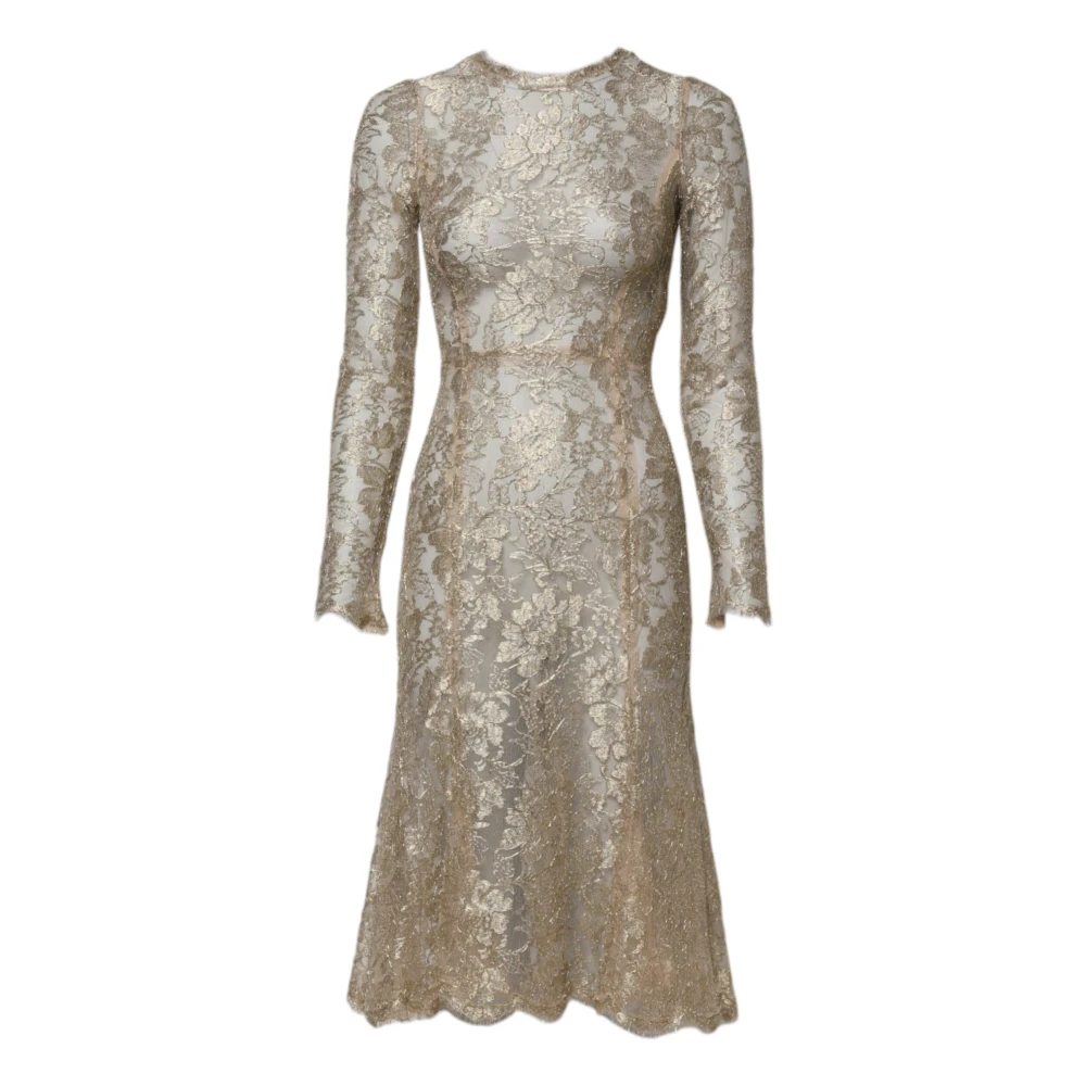 Dolce & Gabbana Damen Gelb Kleider, 3XSgröße:
