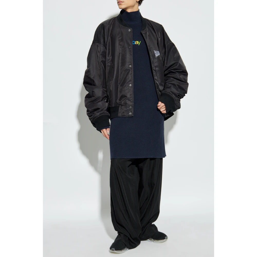 Balenciaga Lange coltrui Blue Heren