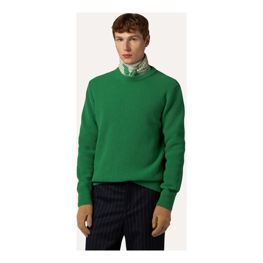 Ballantyne Round-neck Knitwear Green Heren