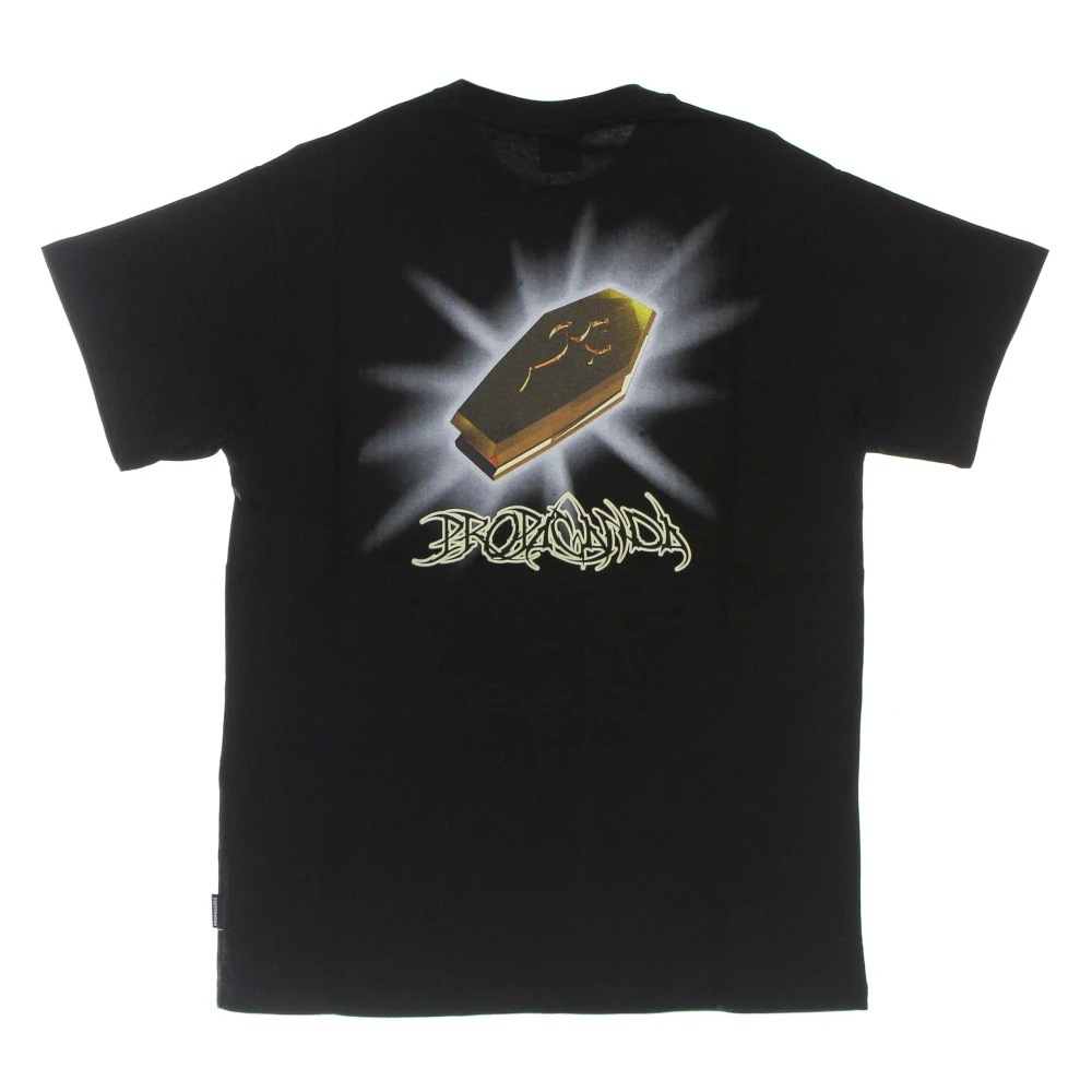 Propaganda Zwarte Coffin Tee Korte Mouw T-shirt Black Heren