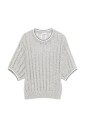 pull-gris-raye-a-col-rond
