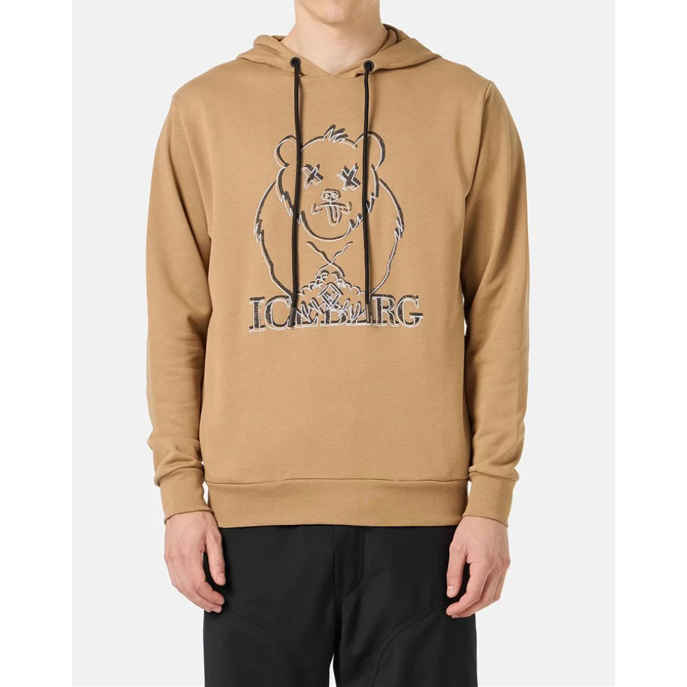 Iceberg Hoodie Brown Heren