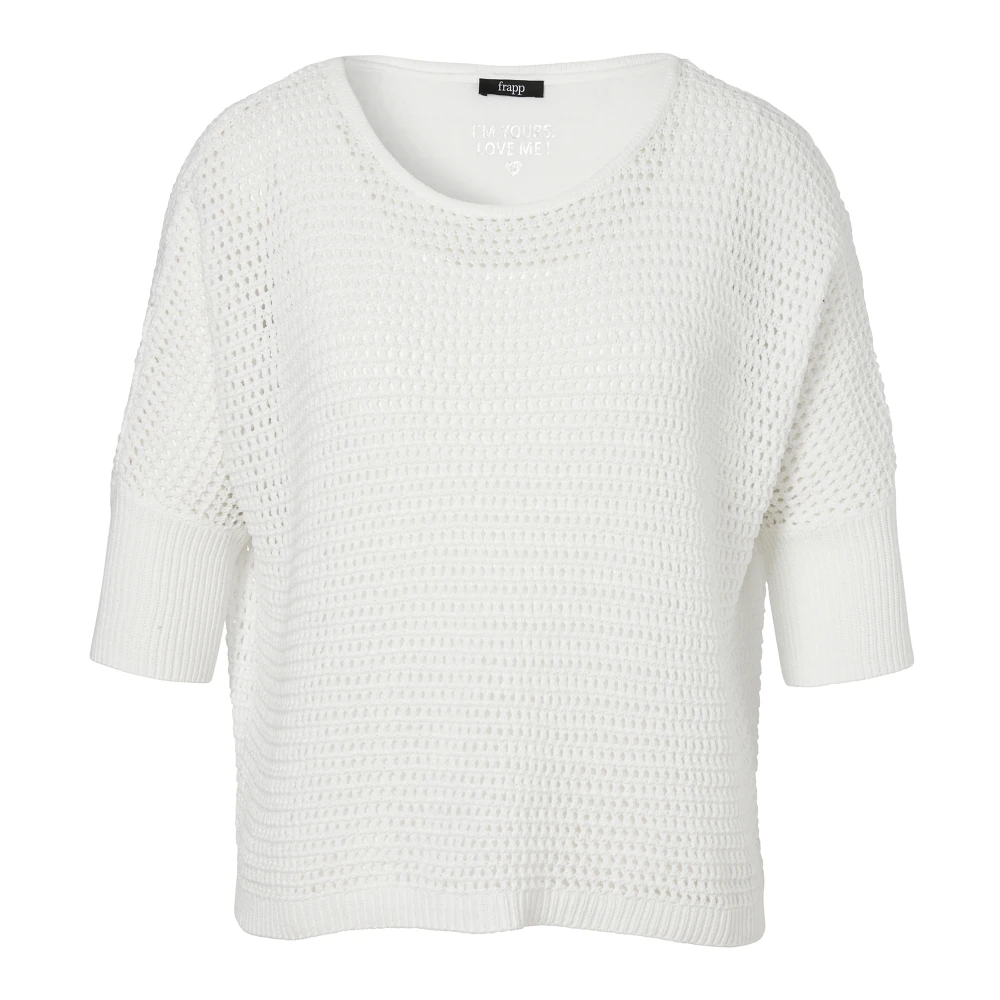 Knitwear > Round-neck Knitwear - - Frapp - Modalova