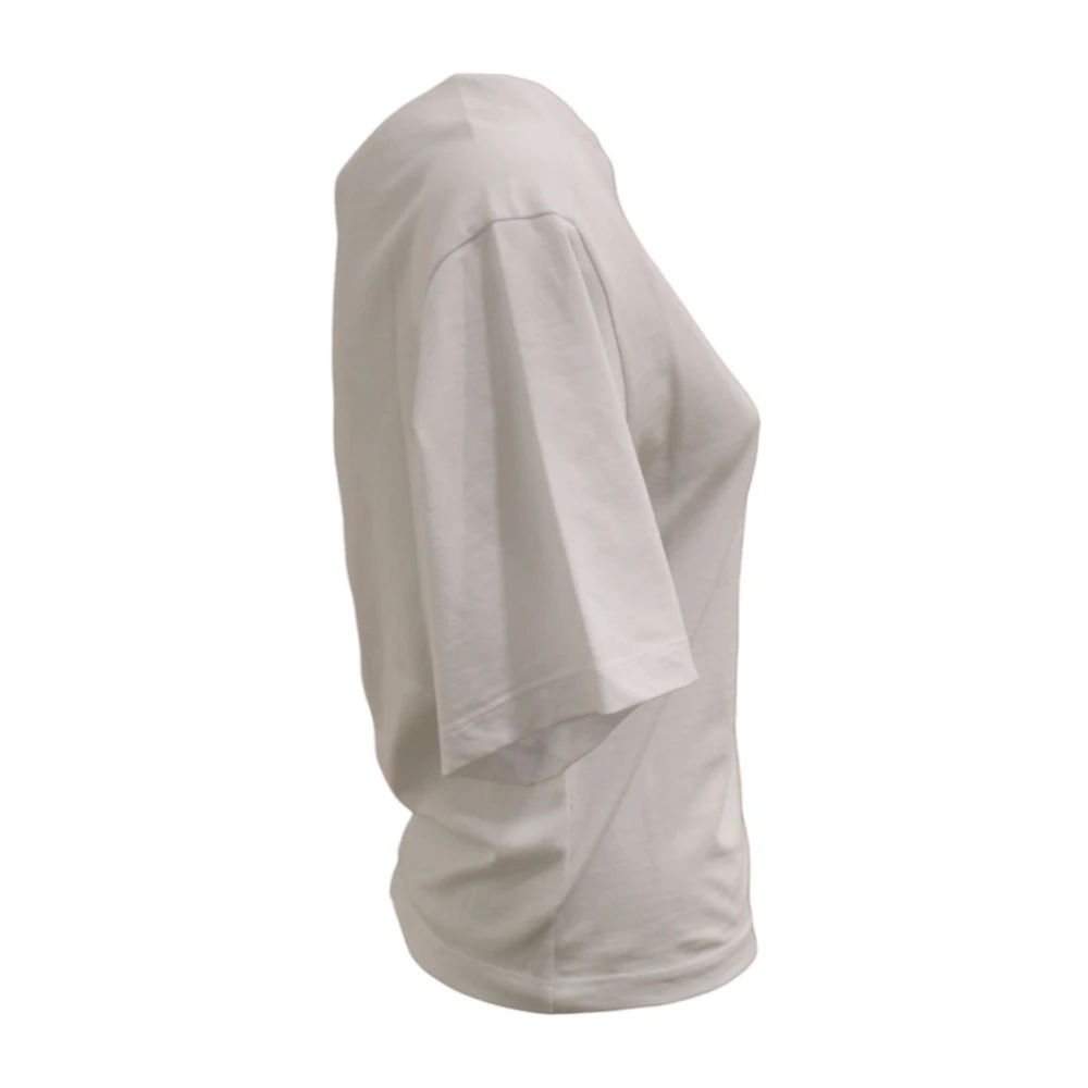 Gaëlle Paris Korte Mouw T-shirt Beige Dames