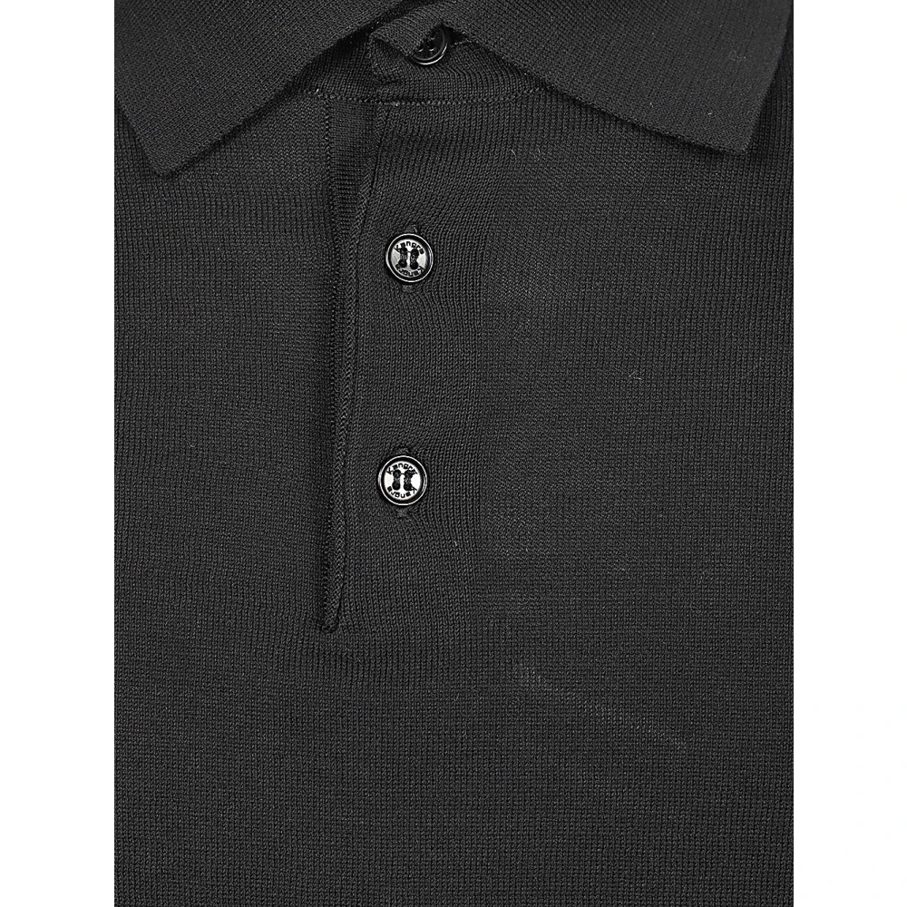 Kangra Polo Shirts Black Heren
