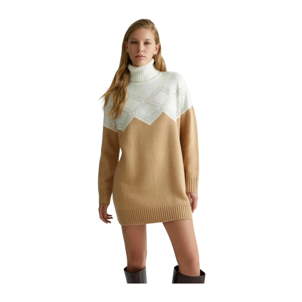 Liu Jo Basis Jurk Brown Dames