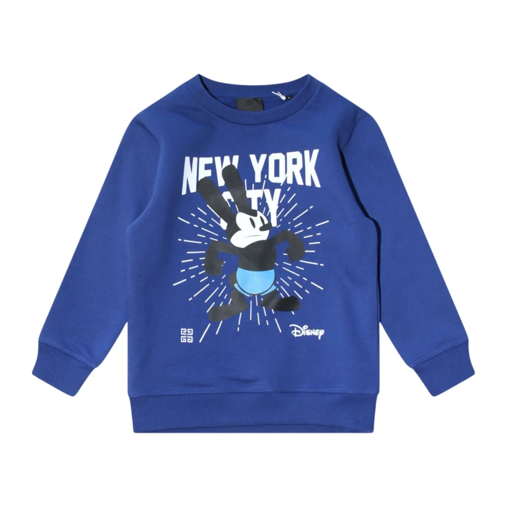 Givenchy Blå Disney Print Tröja Blue, Pojke