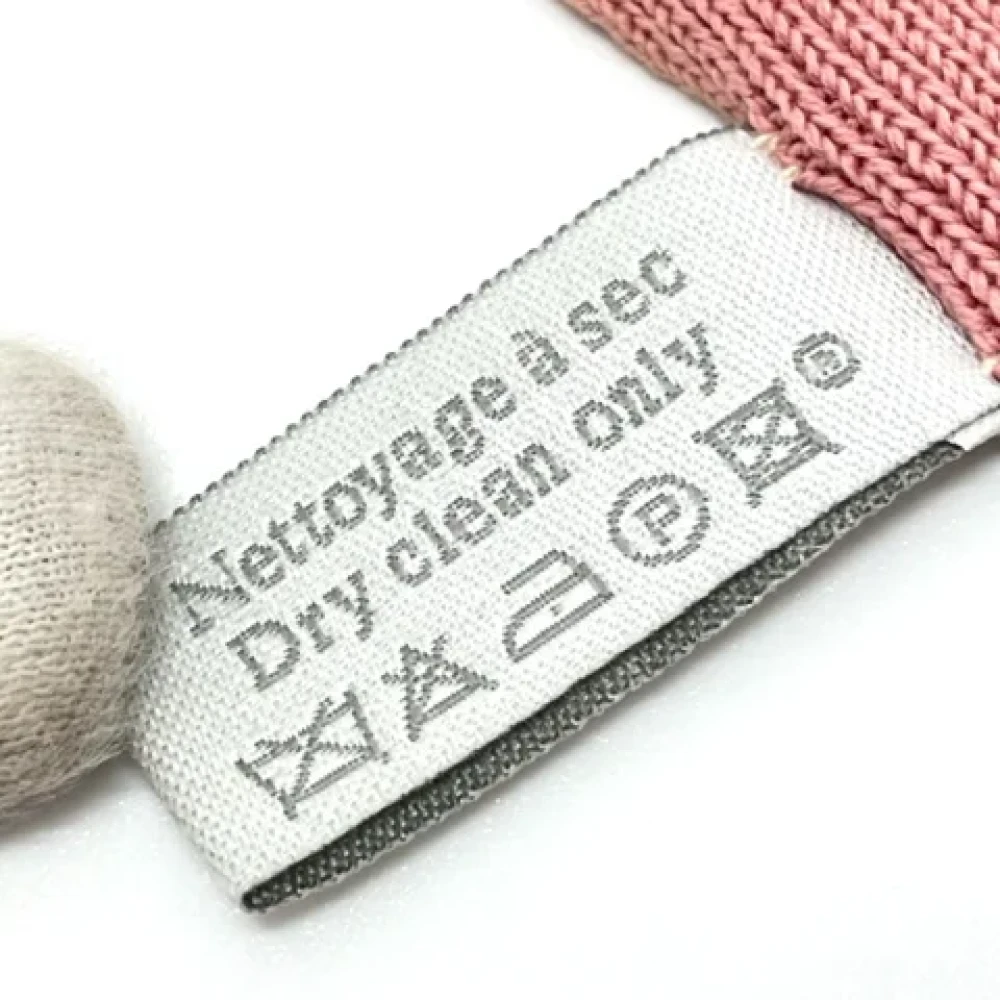 Chanel Vintage Pre-owned Fabric scarves Pink Dames