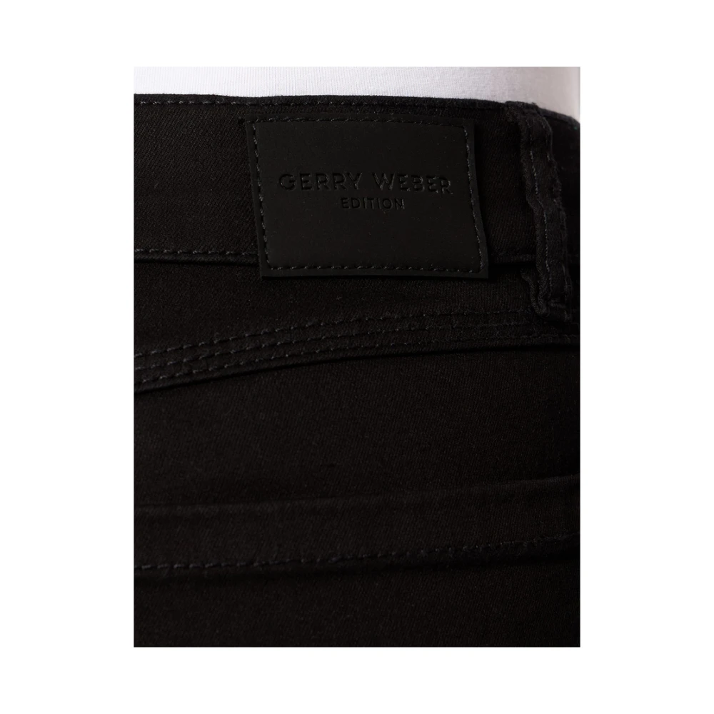 Gerry Weber Ingekorte Jeans 7 8 Broek Black Dames